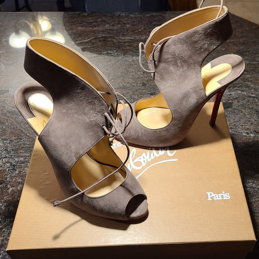 Christian Louboutin Allegra 120 Suede